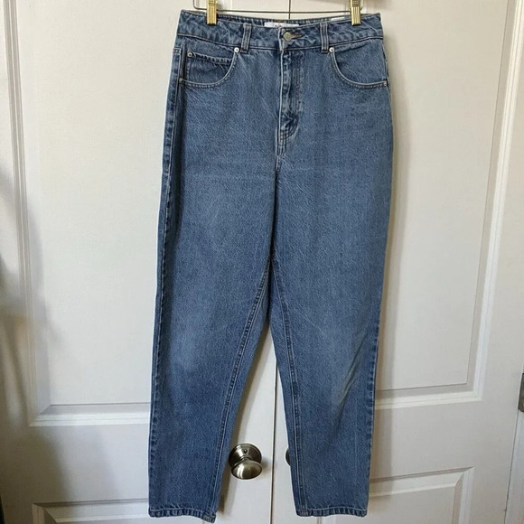 Simons Twik Old School Fit Tapered Leg Cotton Mom Jeans Womens 29 - Picture 2 of 11